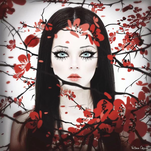 Japanese Décor: Sakura by Victoria Obscure