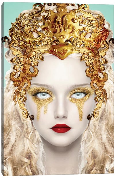 All That Glitters Canvas Art Print - Victoria Obscure