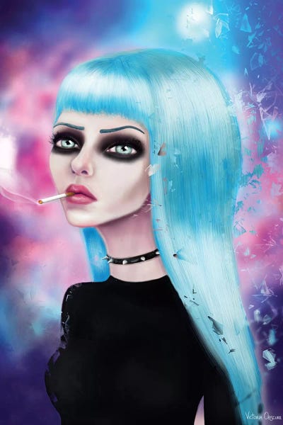 Shattered by Victoria Obscure canvas print