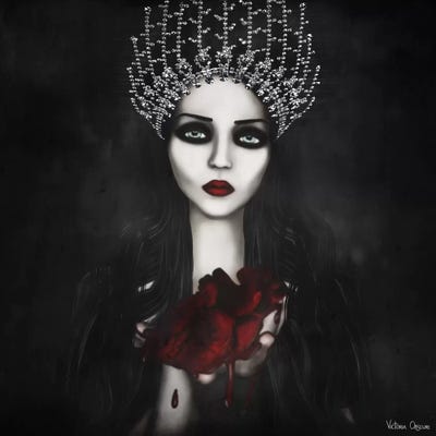 The Offering by Victoria Obscure multi panel art