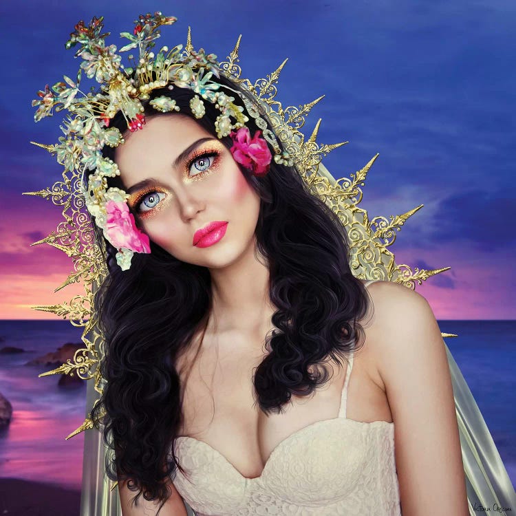Goddess by Victoria Obscure wall art