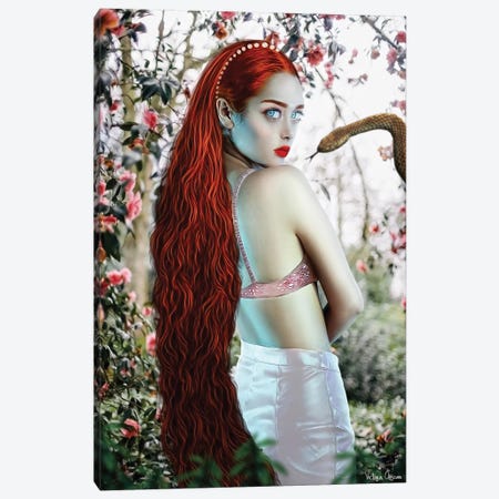 Lilith Canvas Print #VOB59} by Victoria Obscure Canvas Wall Art