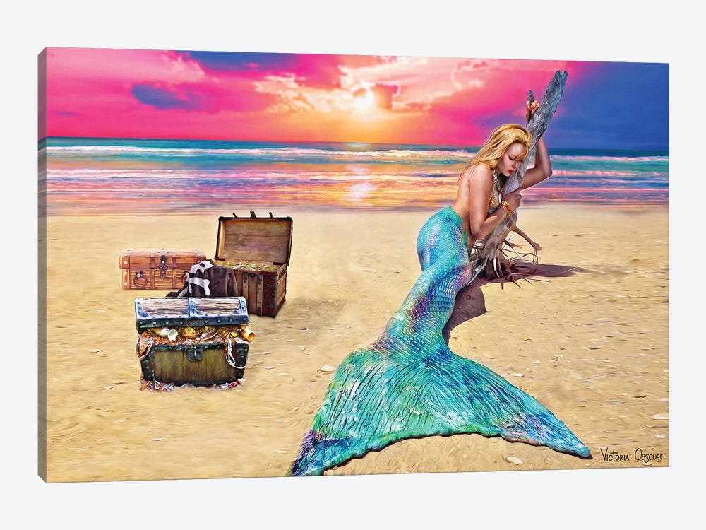 Stranded by Victoria Obscure 1-piece Canvas Print