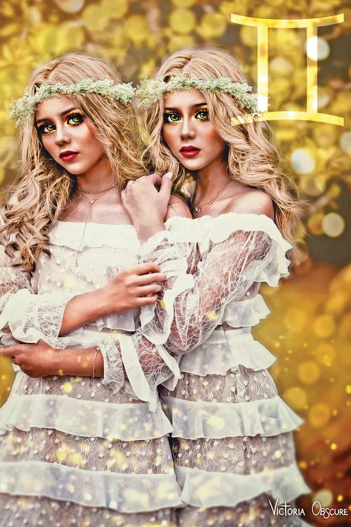 Gemini by Victoria Obscure wall art