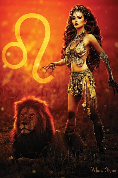 Leo by Victoria Obscure canvas print