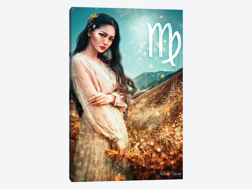 Virgo by Victoria Obscure 1-piece Canvas Art