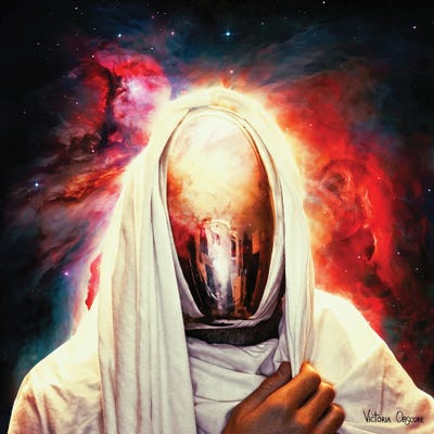 For Who Came From Orion by Victoria Obscure art print