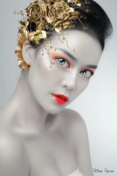 Alabaster by Victoria Obscure art print