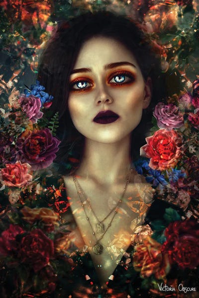 Victoria Obscure: Floral Beauty I by Victoria Obscure