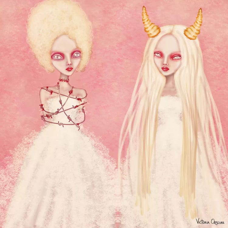 Bittersweet by Victoria Obscure wall art