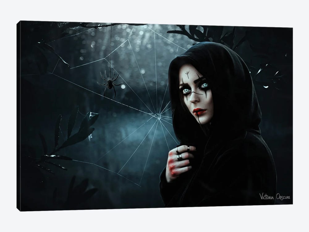 In The Shadows by Victoria Obscure 1-piece Canvas Wall Art