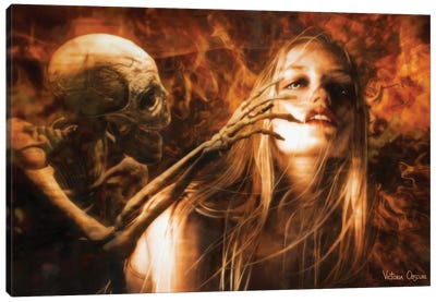 Inferno Canvas Art Print - Victoria Obscure