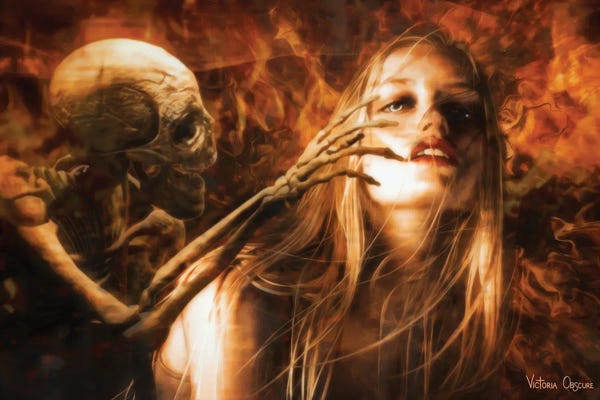 Skeletons: Inferno by Victoria Obscure