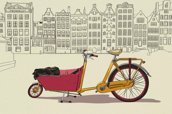 Bicycles: Amsterdam - Bicycle by 5by5collective