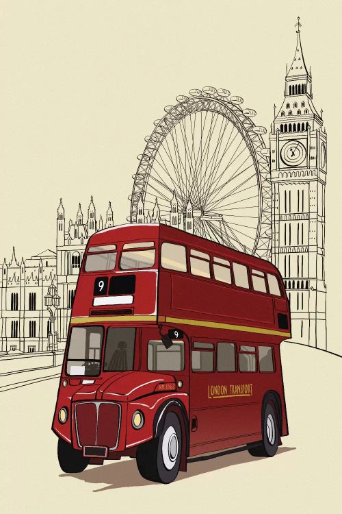 London - Double decker bus