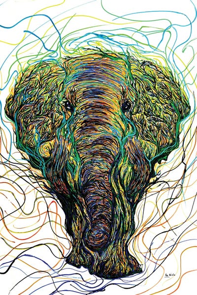 Viola Painting: The Elephant by Viola Painting
