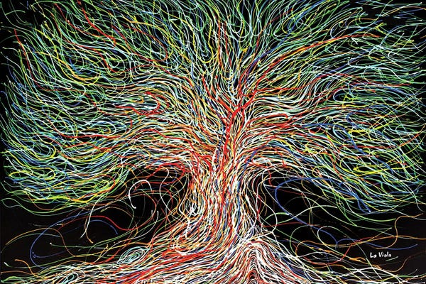 Viola Painting: Tree Of Life by Viola Painting