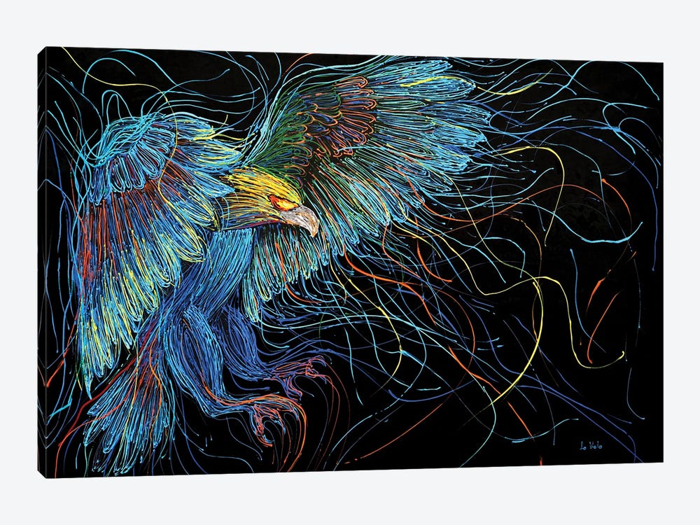 Bald Eagle by Viola Painting 1-piece Canvas Artwork