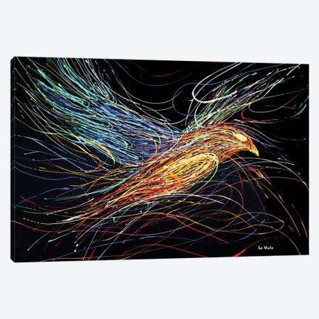 Eagle Large Bird Canvas Print #VPA25} by Viola Painting Canvas Artwork