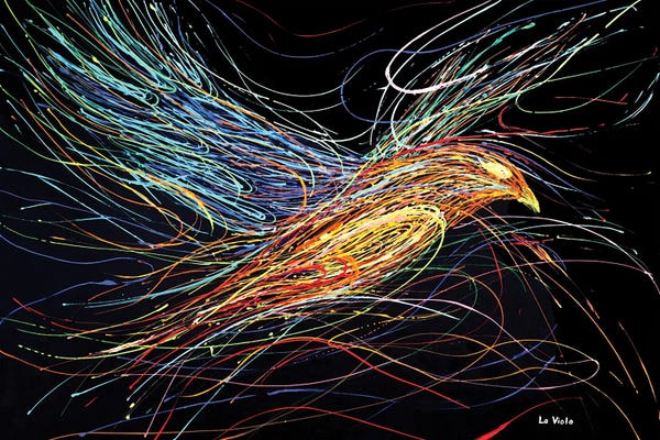 Viola Painting: Eagle Large Bird by Viola Painting