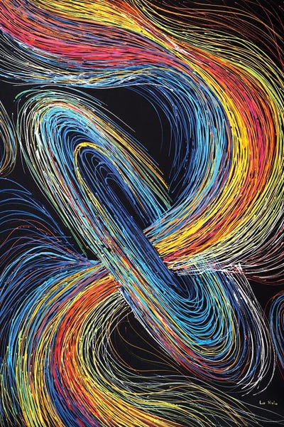 Viola Painting: Blackhole Universe by Viola Painting