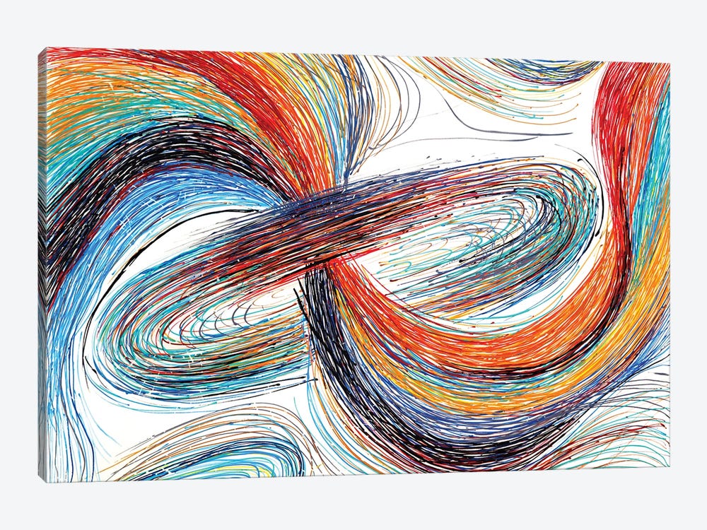 Universe Blackhole by Viola Painting 1-piece Canvas Artwork
