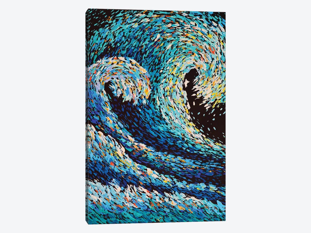 Wave Ocean by Viola Painting 1-piece Canvas Print