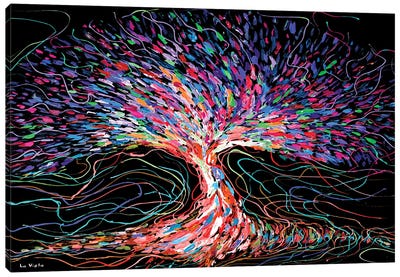 Soul Tree Of Life Canvas Art Print - Viola Painting