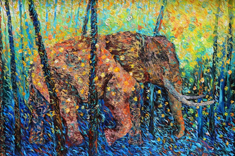 paintings of elephants