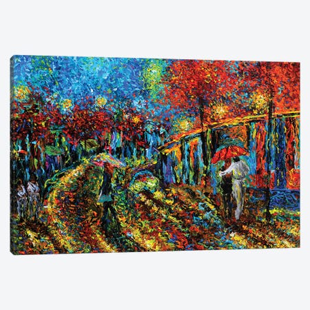 Palette Knife Acrylic Painting - Walk In The Park - Framed Prints by  Christopher Noel, Buy Posters, Frames, Canvas & Digital Art Prints