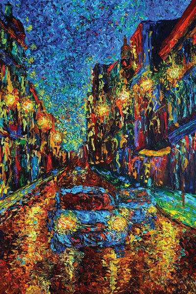 City Dreams by Viola Painting canvas print