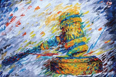 The Hammer Of Justice by Viola Painting framed canvas print