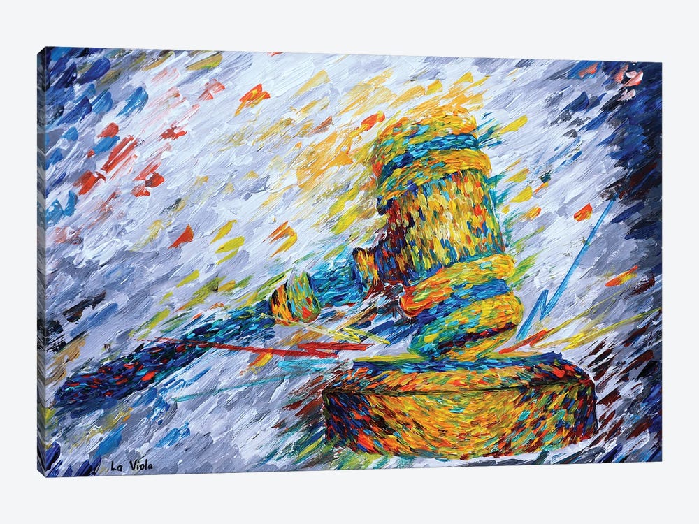 The Hammer Of Justice by Viola Painting 1-piece Canvas Art Print
