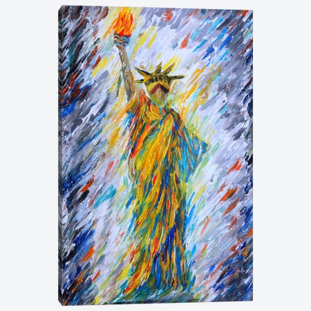 Liberty's Triumph Canvas Print #VPA88} by Viola Painting Art Print