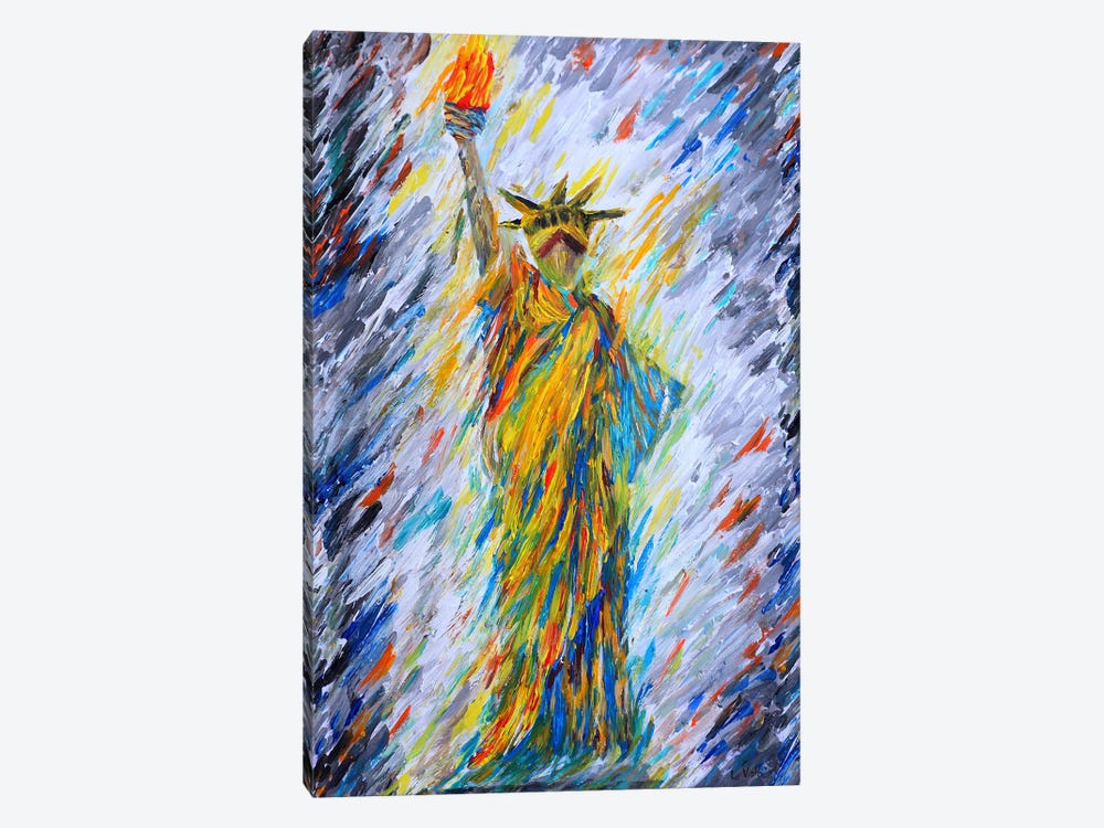 Liberty's Triumph by Viola Painting 1-piece Canvas Wall Art