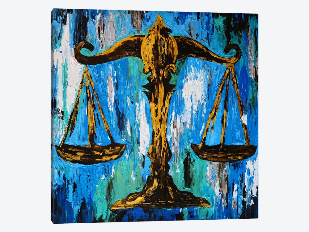 Balanced Scale by Viola Painting 1-piece Canvas Art