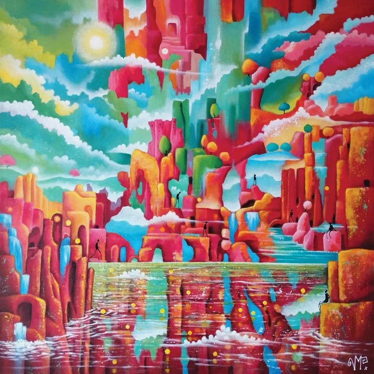 Our Secret Islands by Veronique Peytour wall art