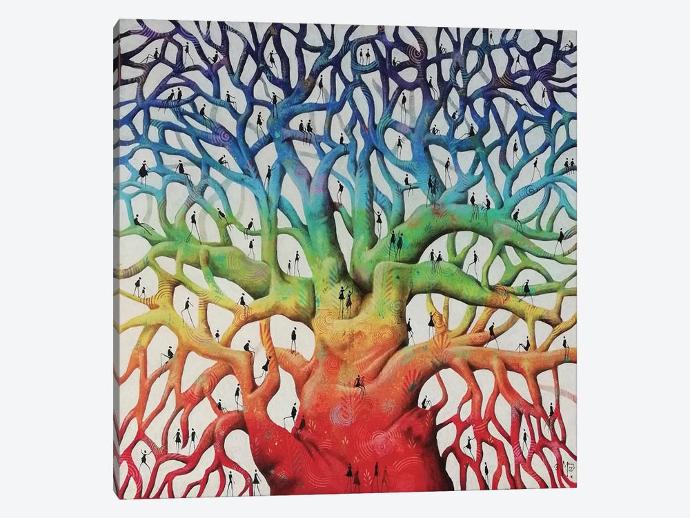 The Tree Of Life by Veronique Peytour 1-piece Canvas Art Print