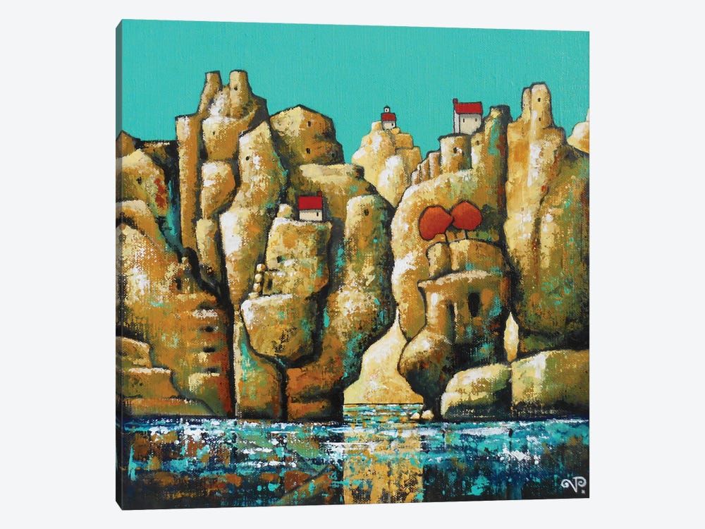 From The Top Of The Cliff 6 by Veronique Peytour 1-piece Canvas Art Print