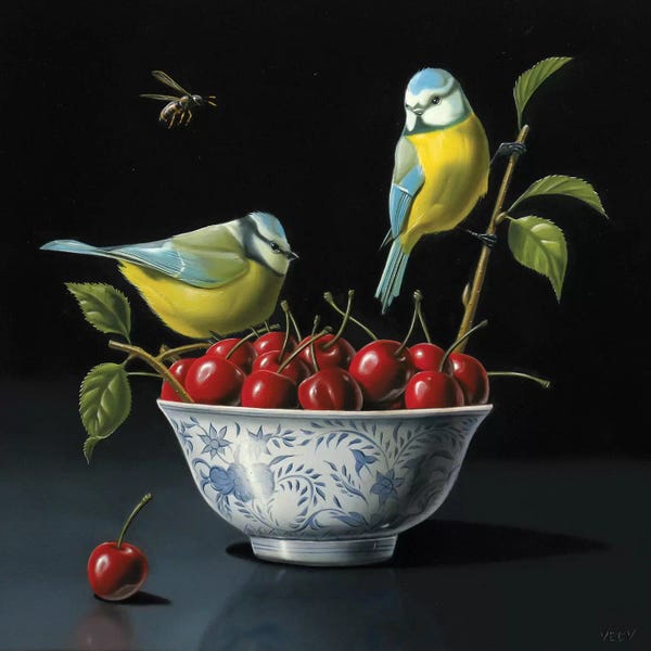 Cherries: Both Tits And Cherries by Valéry Vecu Quitard