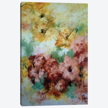 Enchanted Blooms Canvas Print #VRA106} by Vera Hoi Canvas Wall Art
