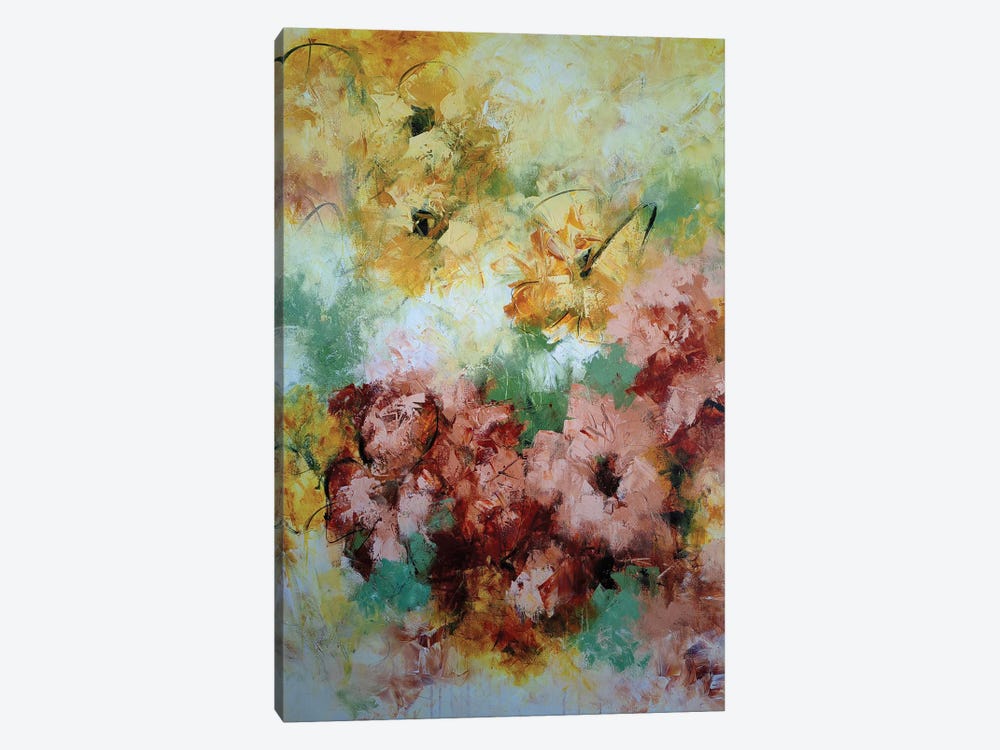 Enchanted Blooms by Vera Hoi 1-piece Canvas Wall Art