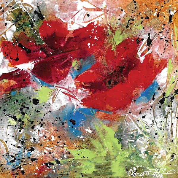 Vera Hoi: Flowers For A Loved One IV by Vera Hoi