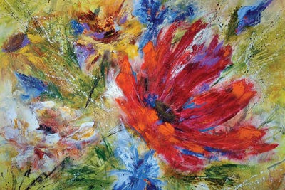 In My Garden by Vera Hoi canvas print