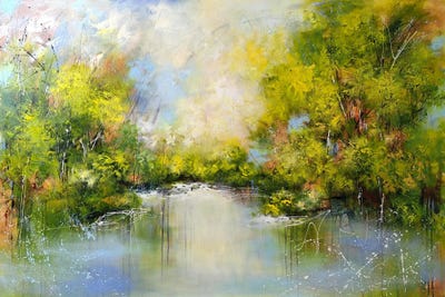 Spring Feelings by Vera Hoi multi panel art