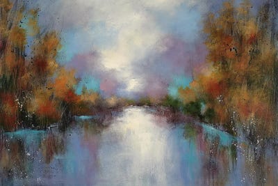 Prelude To Winter's Stillness by Vera Hoi canvas print