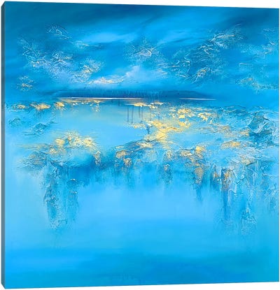 Turquoise Lake Canvas Art Print - Vera Hoi