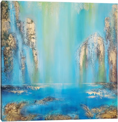 Waterfall Canvas Art Print - Vera Hoi