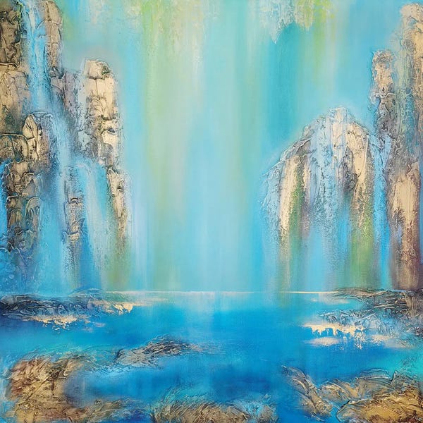 Vera Hoi: Waterfall by Vera Hoi