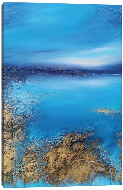 Blue Lagoon Canvas Art Print - Vera Hoi